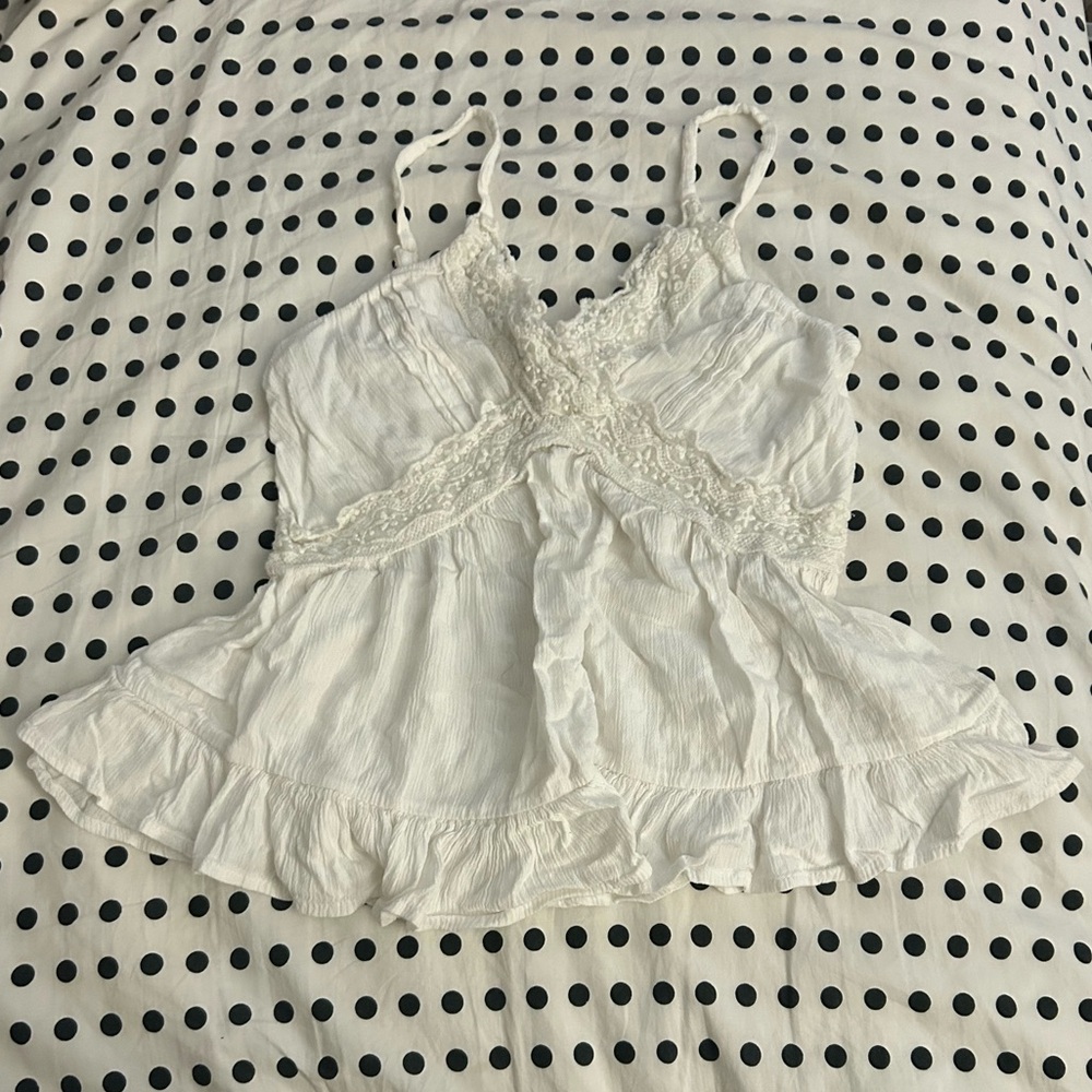 Y2K American Rag babydoll tank top
